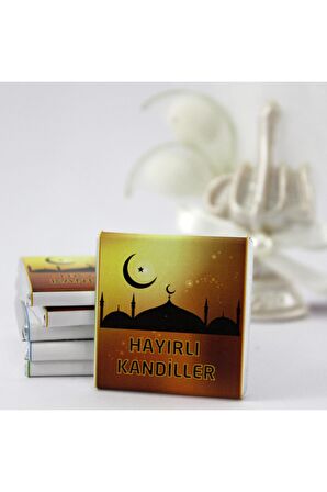 Dark Brown Dökme Kiloluk Kandil Tebrik Çikolatası %100 El Yapımı