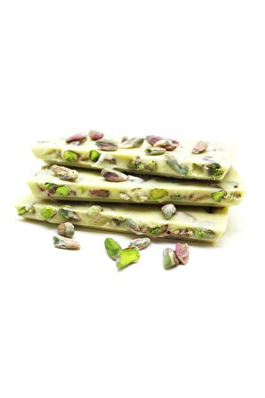 Dark Brown Antep Fıstıklı Beyaz Beyoğlu Çikolatası 500 gr