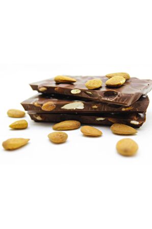 Dark Brown 1000 Gr Bademli Sütlü Beyoğlu Çikolatası