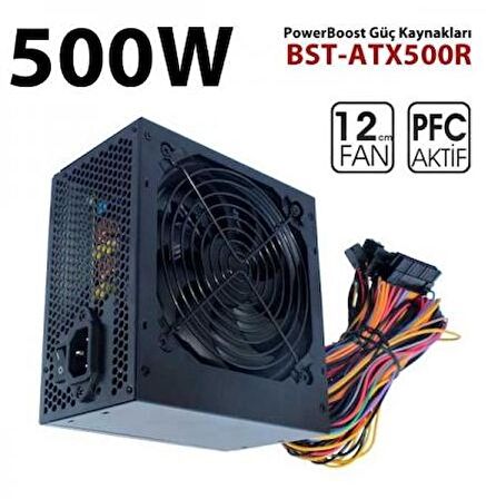 POWERBOOST 500 W P.SUPPLY,12cm FAN, A/PFC,KUTULU