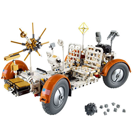 LEGO Technic NASA Apollo Ay Taşıtı Yetişkinler için Uzay Aracı Yapım Seti 1913 parça