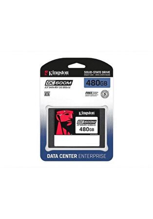 Kingston 480 GB DC600M SEDC600M/480G 2.5" SATA 3.0 Sunucu Sabit Disk