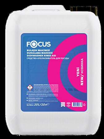 Focus Bulaşık Makinesi Parlatıcısı 20 lt 