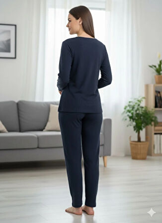 KADIN UZUN KOL PİJAMA TAKIM