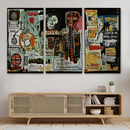Jean Michel Basquiat Notary Kanvas Tablo-5002