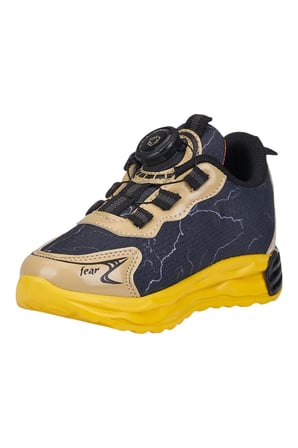 Günlük Erkek Çocuk Spor Ayakkabı Makara Bağcık Desenli Taban Rahat Hafif Sneaker 5003
