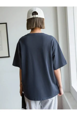 Unisex Renkli Çiçekler Baskılı Tasarım Tshirt