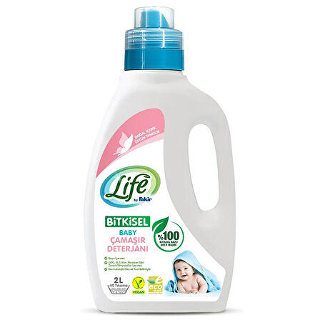 Life by Fakir Baby Bitkisel Çamaşır Deterjanı 2000ml 1 Adet