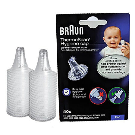 ThermoScan LF40 Yedek Filtre %0 BPA 40'lı Paket 1 Adet