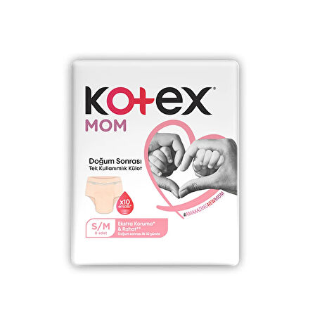 Mom Doğum Sonrası Emici Külot S/M (8X6) 1 Adet