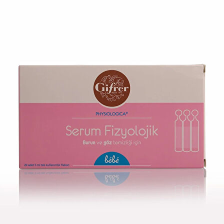 20'li Serum Fizyolojik Damla 5 ml 1 Adet