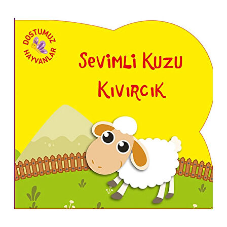 Sevimli Kuzu Kıvırcık Bebek Kitabı 1 Adet