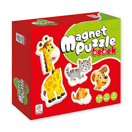 12-36 Ay İlk Magnet Puzzle 1 Adet