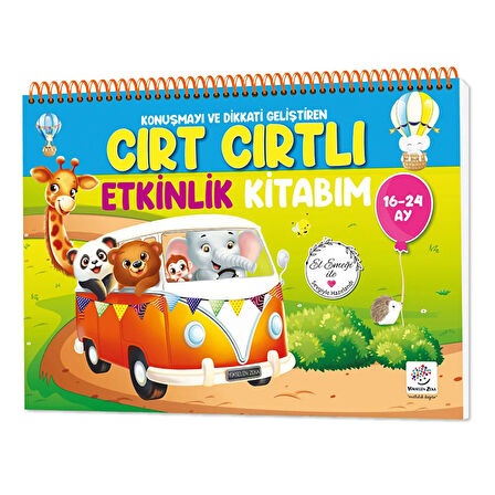 Cırt Cırtlı Etkinlik Kitabım 16-24 Ay 1 Adet