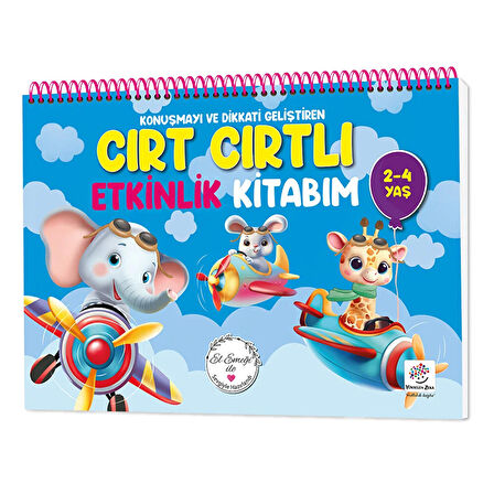 Cırt Cırtlı Etkinlik Kitabım 2-4 Yaş 1 Adet