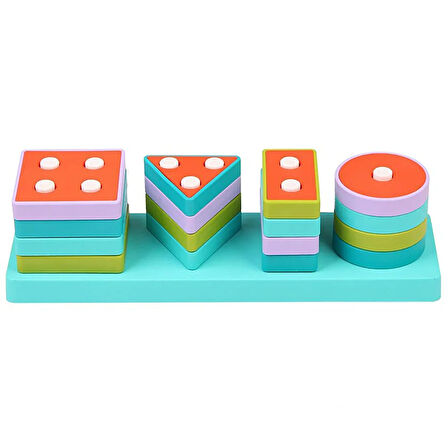 Let 's Be Child Eğitici Geometrik Şekiller 1 Adet
