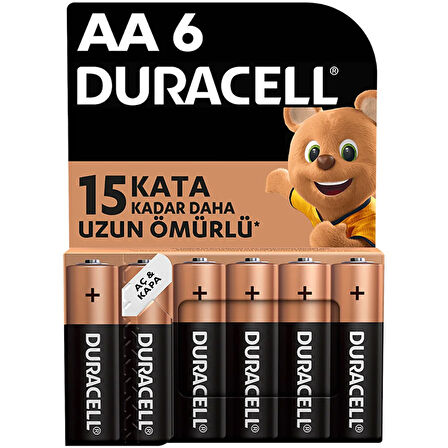 Basic Kalem Pil 6'lı AA 1 Adet