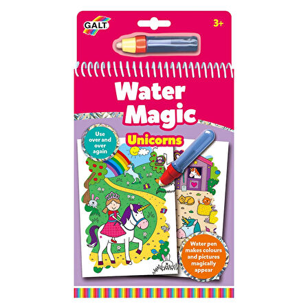 Water Magic Sihirli Boyama Kitabı Unicorns +3 Yaş 1 Adet