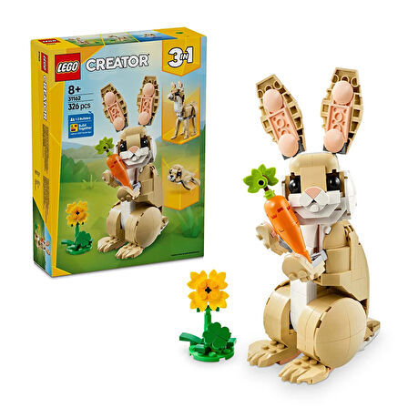 ® Creator 3 ü 1 Arada Sevimli Tavşan Oyun Seti 31162 1 Adet
