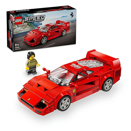 Speed Champions Ferrari F40 Süper Araba Oyuncak Araç 76934 1 Adet