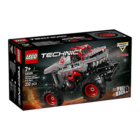 ® Technic Monster Jam™ ThunderROARus™ Çek-Bırak Oyuncak Kamyon 42200 1 Adet