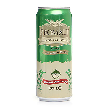 Stevialı Alkolsüz Malt İçeceği 330 ml 1 Adet