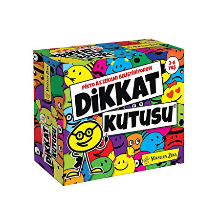 3-6 Yaş Dikkat Kutusu - Pikto