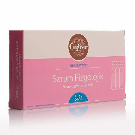 20'li Serum Fizyolojik Damla 5 ml