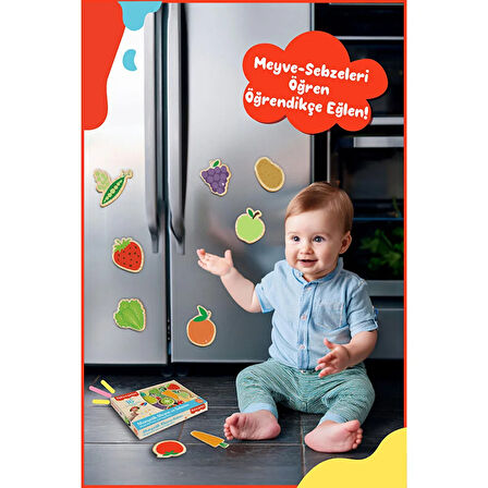 Fisher Price Manyetik Meyve Sebze