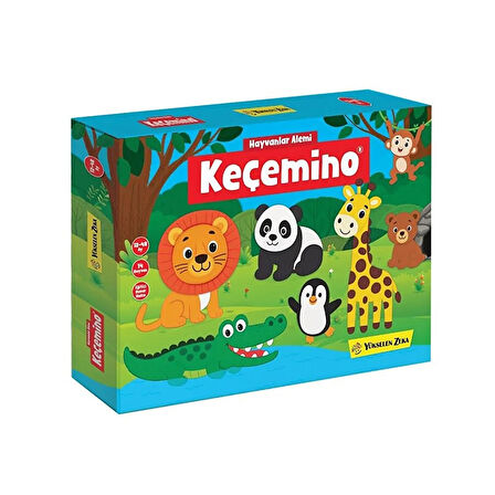 Keçemino Etkinlik Halısı - Hayvanlar Alemi