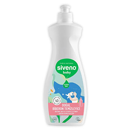 Bebek Doğal Emzik ve Biberon Temizleyici 500ml (2 ADET)