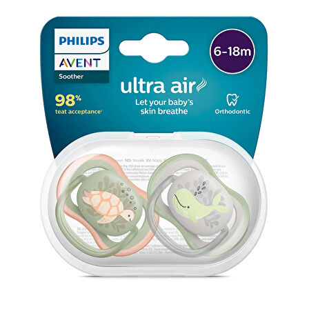 Ultra Air Emzik 6-18 Ay, 2'li Paket, Erkek (2 ADET)