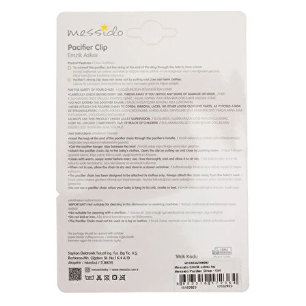 Emzik Askısı Kız Bebek (2 ADET)