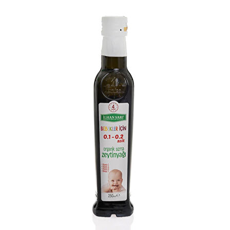 Organik Bebekler İçin Zeytinyağı 250 ml (2 ADET)
