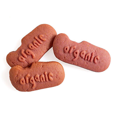 Organik Vegan Çilek Kurabiye 55 Gr (2 ADET)