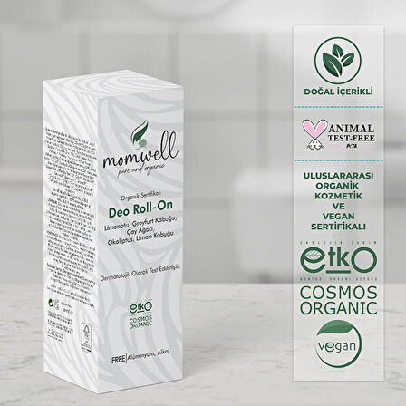 Organik Deo Roll On 50 ml (3 ADET)