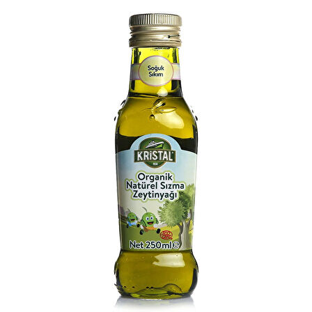 Organik Natürel Sızma Zeytinyağı 250 ml (3 ADET)