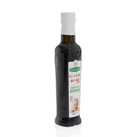 Organik Bebekler İçin Zeytinyağı 250 ml (3 ADET)