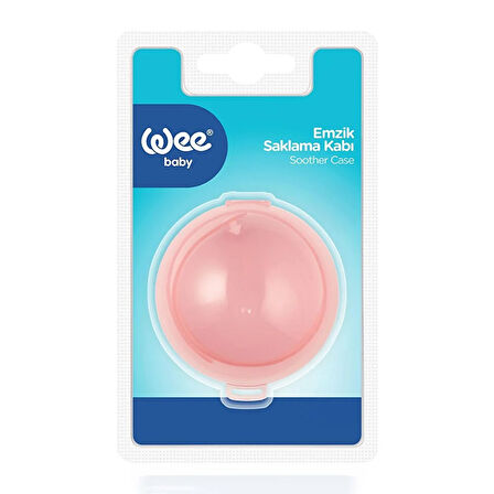 117 Wee Baby Emzik Saklama Kabı Pembe (3 ADET)