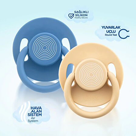 618 Wee Baby Cool 2'li Emzik No:2 Erkek (3 ADET)