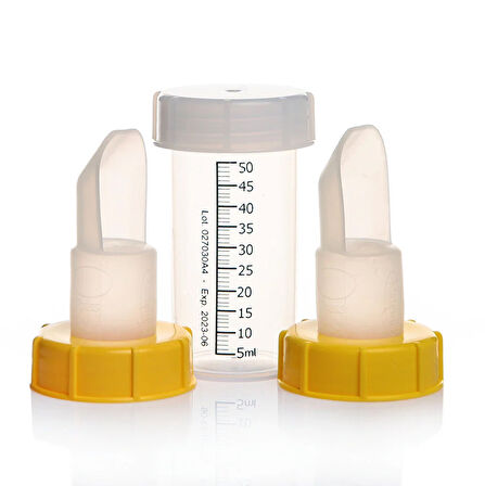 FlowCup Aç Kullan Anne Sütü Emzirme Kaşığı- Kaşıklı Biberon (3 ADET)