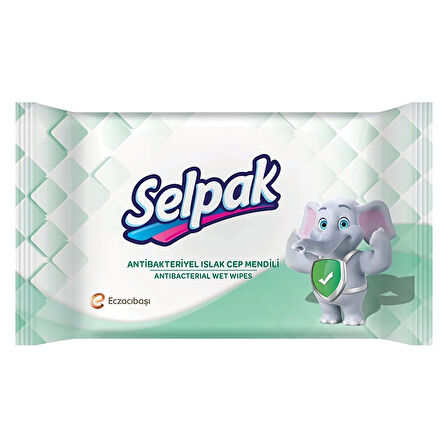 Antibakteriyel Islak Cep Mendil 3x15 Adet (4 ADET)