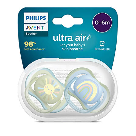Ultra Air Emzik 0-6 Ay, 2'li Paket, Erkek (4 ADET)