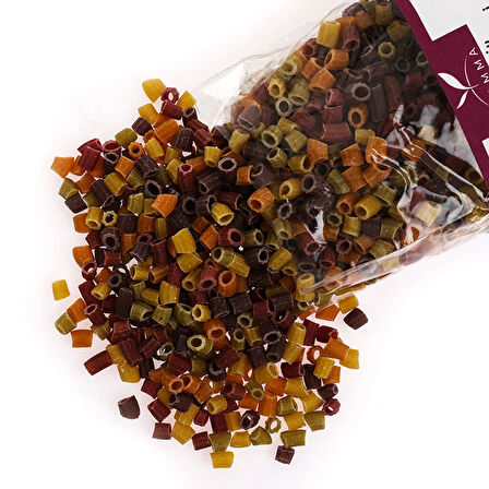 Organik Sebzeli Boncuk Makarna 250 gr (4 ADET)