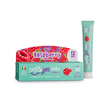 Ahududu Aromalı 0-3 Yaş Bebek Diş Macunu 30ml (5 ADET)