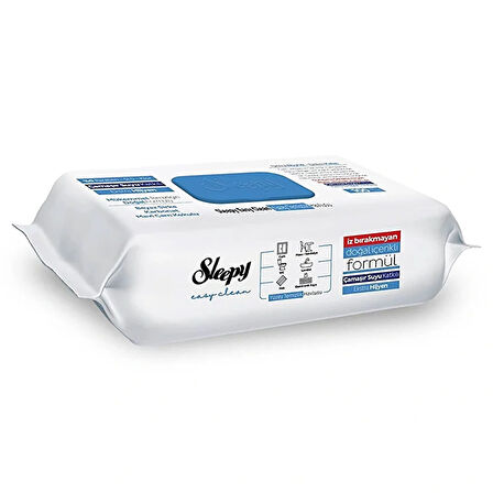 Easy Clean Çamaşır Suyu Katkılı Yüzey Temizlik Havlusu 100 Adet (5 ADET)