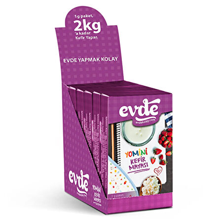 Yomini 5'li Kefir Yoğurt Mayası (5 ADET)