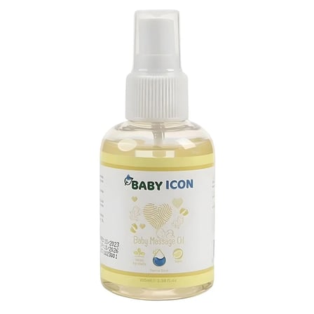 Baby İcon Bebek Masaj Yağı (100 ML) (5 ADET)