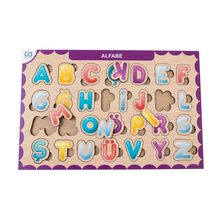 Ahşap Alfabe Eğitici Set (4 ADET)