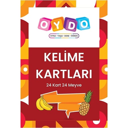 Kelime Kartları Meyveler (2 ADET)